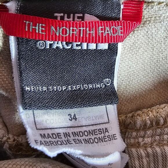 VTG The North Face Double Knee Pants Mens 34 Canvas Utility Outdoor Gorpcore - Picture 8 of 8